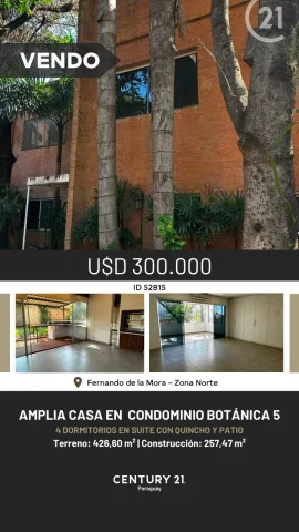 VENDO CASA EN FERNANDO DE LA MORA ZONA NORTE COD 6692 (foto 3)
